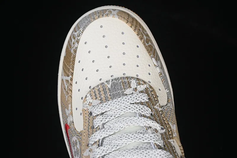 All categories Nk Air Force 1 Air Force series Nk Air Force 1 Low Air Force low-top Nike Air Force 1'07 Low LV joint gray brown floral cloth Air Force 1 low-top casual sneakers DF0188-076